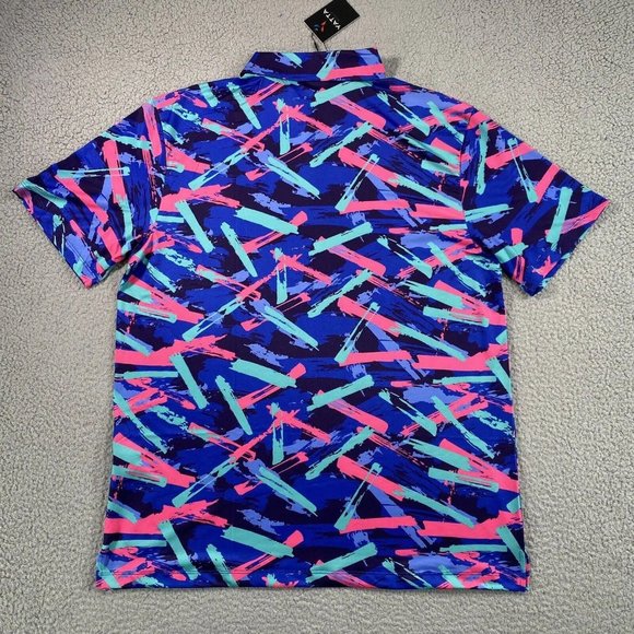 Yatta Golf 8 Track Performance Golf Polo Shirts - Picture 4 of 5